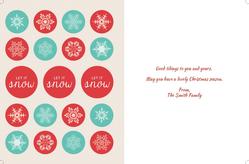 Christmas Card- 8.5x5.5 folded (Back&Front) - A4