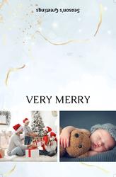 Christmas Card- 8.5x5.5 folded (Back&Front) - A28