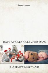 Christmas Card- 8.5x5.5 folded (Back&Front) - A23