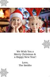 Christmas Card- 8.5x5.5 folded (Back&Front) - A3