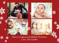 Flat Christmas Card-5x7 - B4