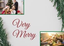 Flat Christmas Card-5x7 - B9