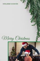 Christmas Card- 8.5x5.5 folded (Back&Front) - A34