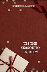 Christmas Card- 8.5x5.5 folded (Back&Front) - A19