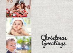 Flat Christmas Card-5x7 - B10