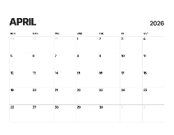 2025 Wall Calendar- 11x17 folds to 8.5 x 11 (Design 2)