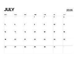 2025 Wall Calendar- 11x17 folds to 8.5 x 11 (Design 2)