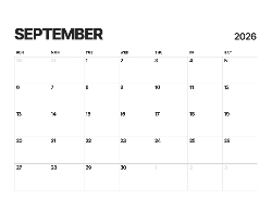 2025 Wall Calendar- 11x17 folds to 8.5 x 11 (Design 2)