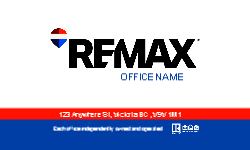 Business Card  (Remax - 11) Back