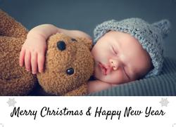 Flat Christmas Card-5x7 - B1