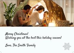 Flat Christmas Card-5x7 - B1