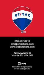 Business Card  (REMAX - 3) Back