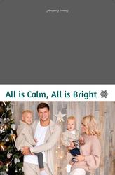 Christmas Card- 8.5x5.5 folded (Back&Front) - A15