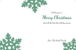 Christmas Card- 8.5x5.5 folded (Back&Front) - A52