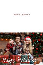 Christmas Card- 8.5x5.5 folded (Back&Front) - A1