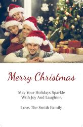 Christmas Card- 8.5x5.5 folded (Back&Front) - A1