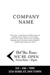 A-frame Sign (R - 1)