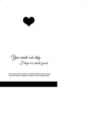 greeting card (R - 2) Inside of Card