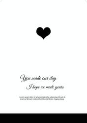 greeting card (R - 3) Inside of Card