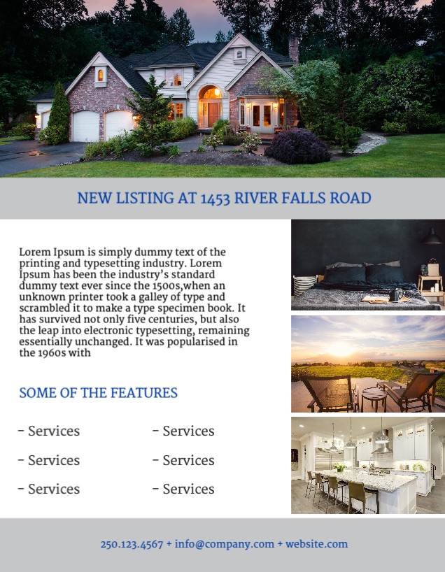 Free RE/MAX Property Flyer Designs - Order Online