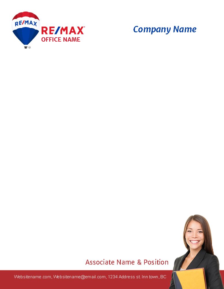 Free RE/MAX Letterhead Designs & Print Online free-re-max-letterhead-designs-print-online