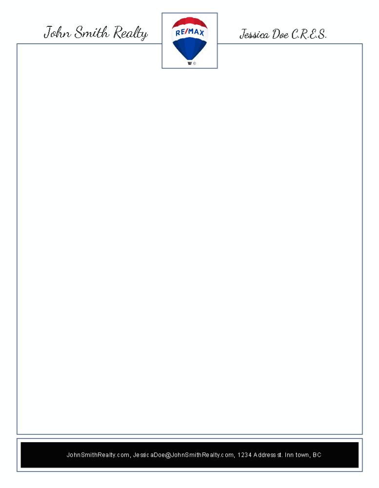 Free RE/MAX Letterhead Designs & Print Online free-re-max-letterhead-designs-print-online