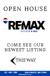 A-frame  Sign (Remax - 4)