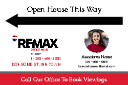24" X 36"  Sign (REMAX - 6 Left)