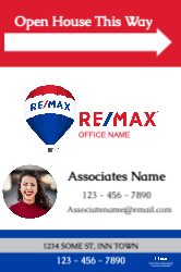 12" X 18"  Sign (RE/MAX - 5 right)