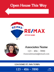 18" X 24"  Sign (RE/MAX - 5 left)