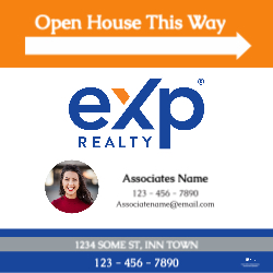 24" X 24"  Sign (EXP - 5 right)