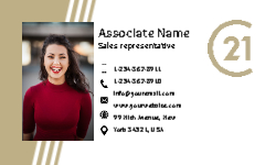 Business Card  (Century 21 - 1) Front