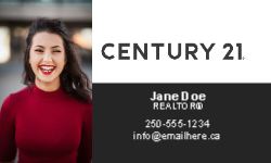 Business Card  (Century 21 - 2) Front