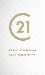 Business Card  (Century 21  - 7) Front