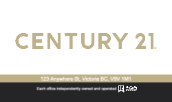 Business Card  (Century 21 - 15) Back