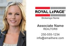 Business Card  (Royal LePage - 2) Front