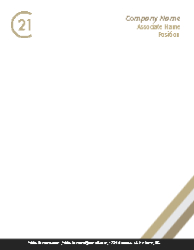 Letterhead (Century 21 - 9) Front