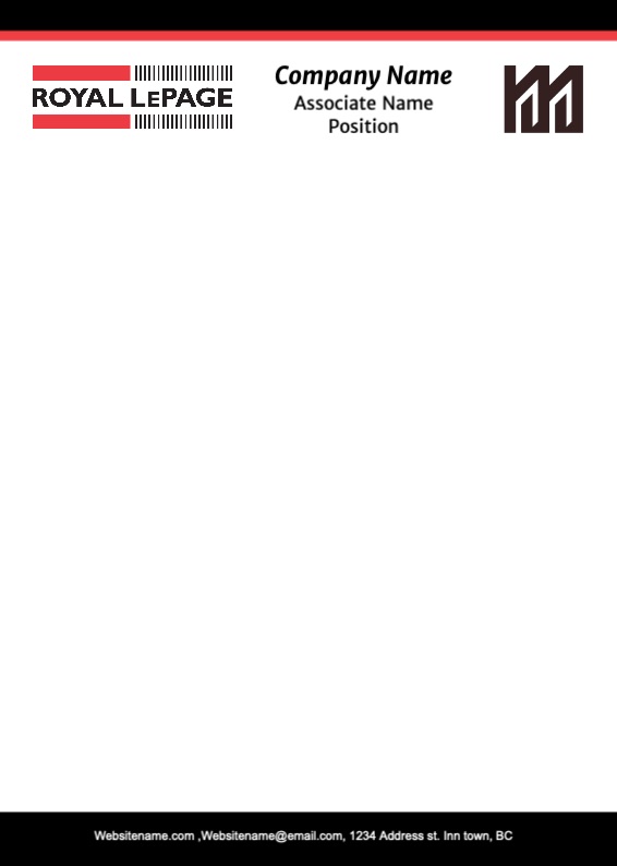 Free RE/MAX Letterhead Designs & Print Online