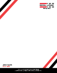 Letterhead (Royal LePage - 8) Front