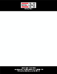 Letterhead (Royal LePage - 10) Front