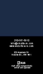 Business Card  (Independent Agent- 3) Back