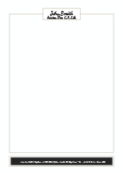 Letterhead (Independent Agent - 1) Front