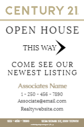 A-frame  Sign (Century 21 - 4)