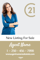 A-frame Sign (Century 21 - 9)