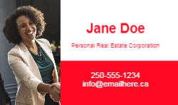 Business Card  (Sutton - 2) Front