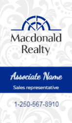 Business Card  (Macdonald Realty - 10) Front