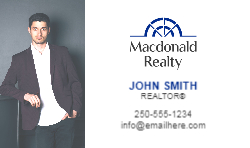 Business Card  (Macdonald Realty  - 13) Front
