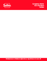 Letterhead (Sutton  - 8) Front