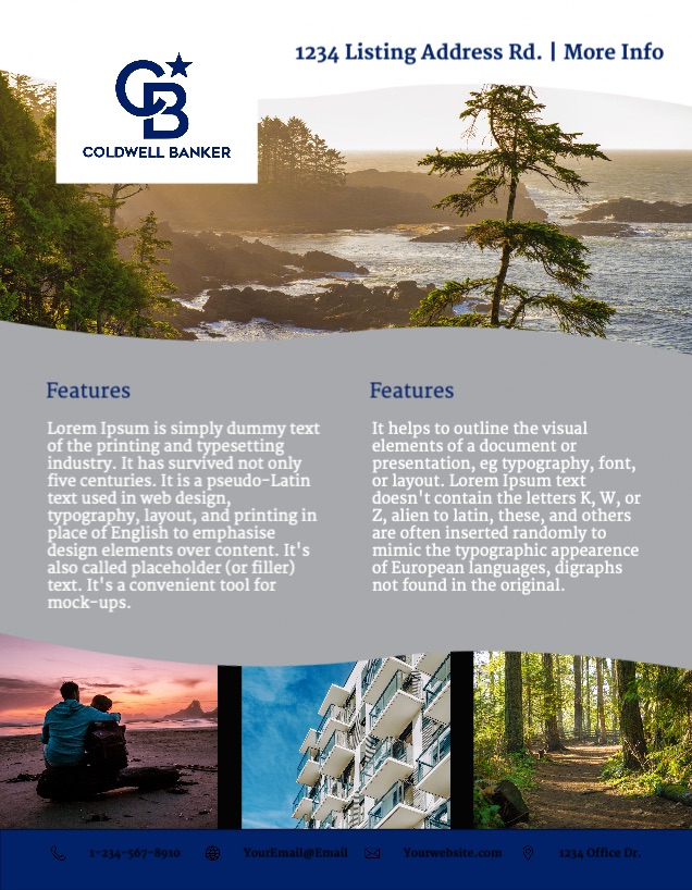 Free Coldwell Banker Property Flyer Design