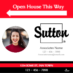 24" X 24"  Sign (Sutton - 5 left)